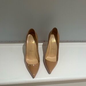 Christian Louboutin Tan Stiletto Heels